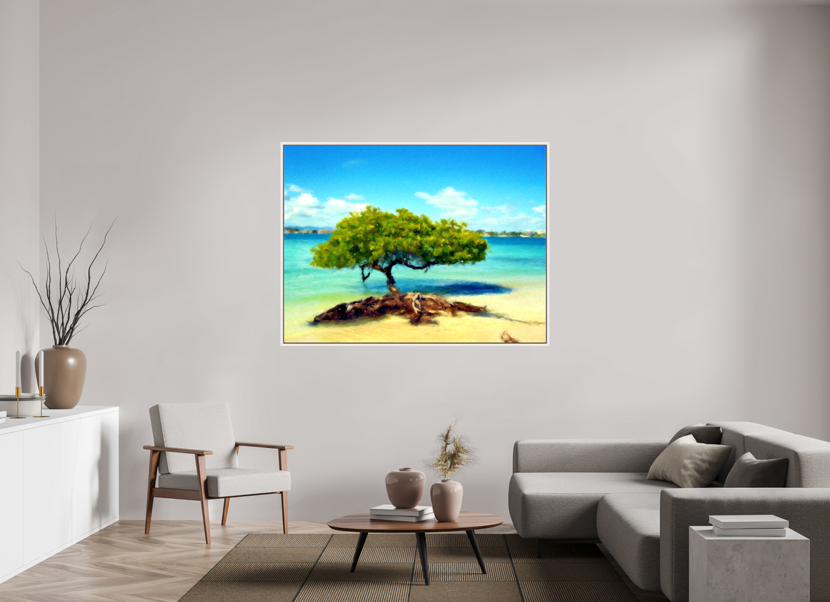 160 x 120 cm, Con marco La sombra y la sal | VZL26001