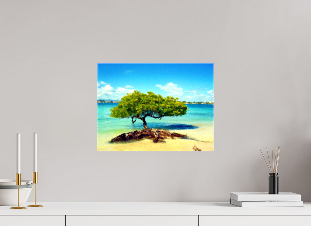 40 x 30 cm, Glossy - 40cm - without frame La sombra y la sal | VZL26001