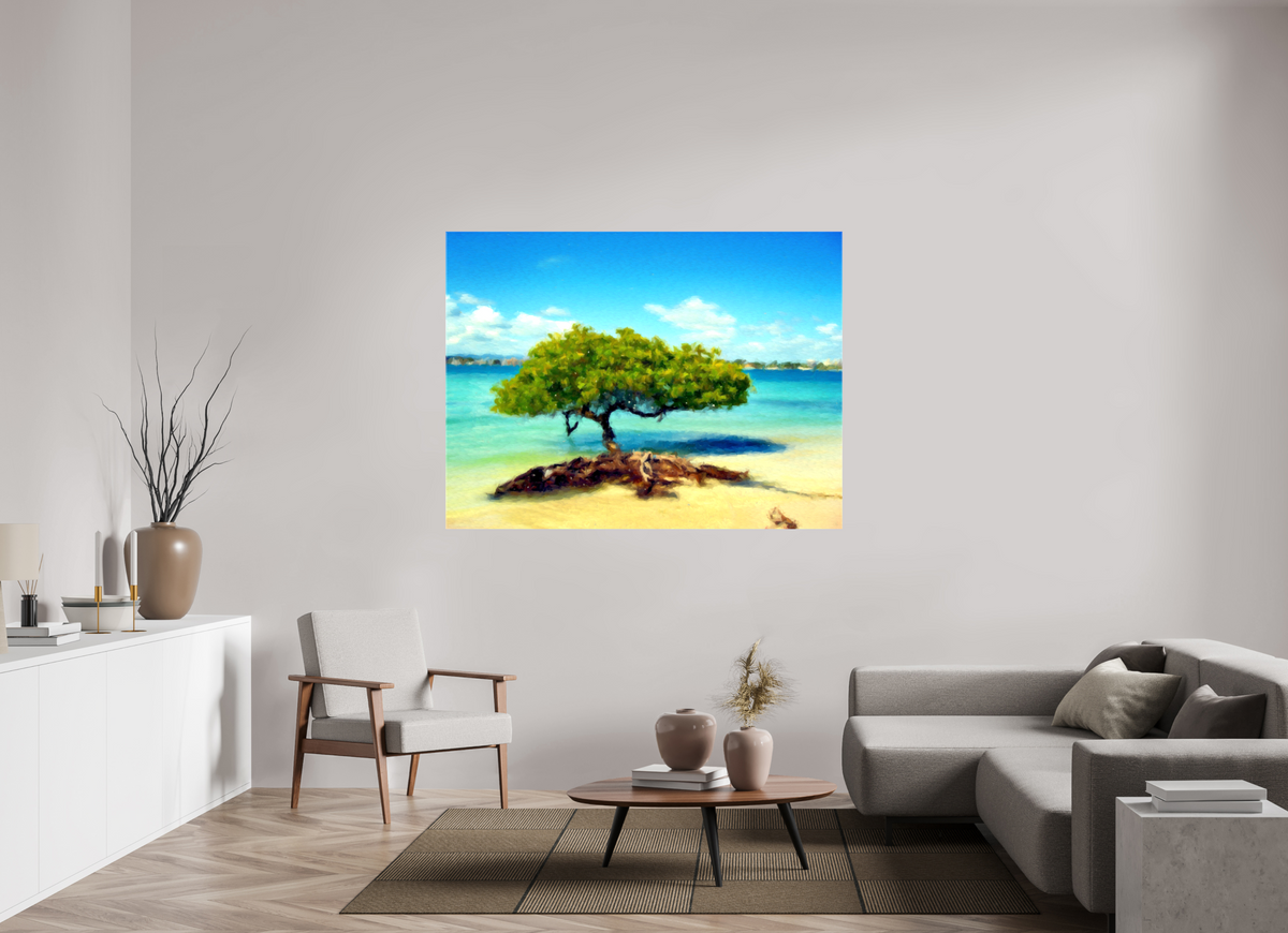 160 x 120 cm, Glossy - 40cm - without frame La sombra y la sal | VZL26001