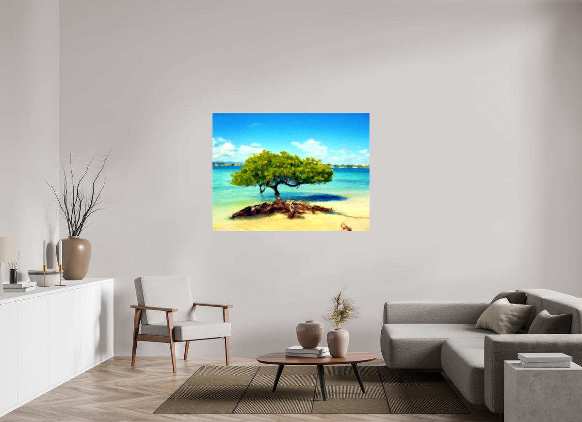 140 x 105 cm, Glossy - 40cm - without frame La sombra y la sal | VZL26001
